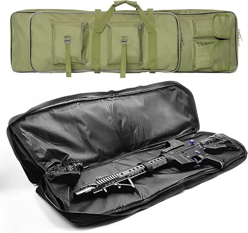 Gewehrrucksack Weiche Gewehrkoffer Schrotflinten Tasche Taktischer Gewehrkoffer Schrotflinten Taschewaffenkoffer Futteral Mit Pouches Compartments Ganz Einfach Zu Tragen B,118CM