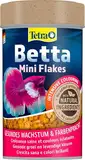 Tetra Betta Flakes - Fischfutter in Flockenform, speziell entwickelt für Kampffische und andere Labyrinthfische, 100 ml Dose