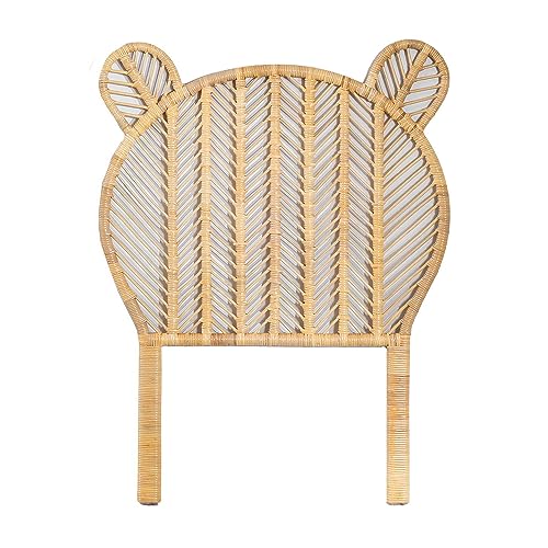 SKLUM Kopfteil für 90 cm Bett aus Torinio Rattan Torinio Kids Braun Natur