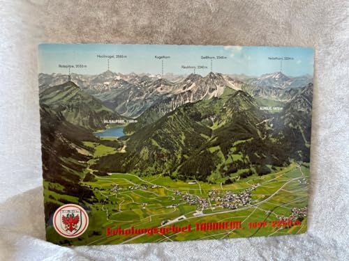 Erholungsgebiet Tannheim 6675 mit den Allgäuer Alpen im Südwesten