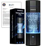 Prodigy X Wasserstoff-Wasserflasche - 5.000 PPB / 5ppm - 210 ml für schnelle Einnahme - Tragbarer Wasserstoff-Generator - Hochwertige, dicke Flasche