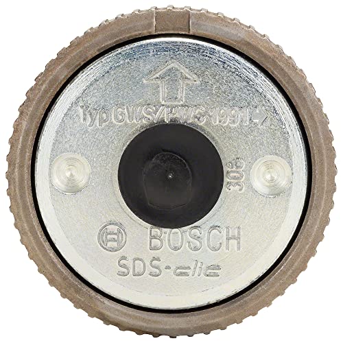 Bosch Accessories 1603340031 Schnellspannmutter SDS Clic M14 (Zubehör Winkelschleifer), Silber, Dicke: 14 mm (1er Pack)