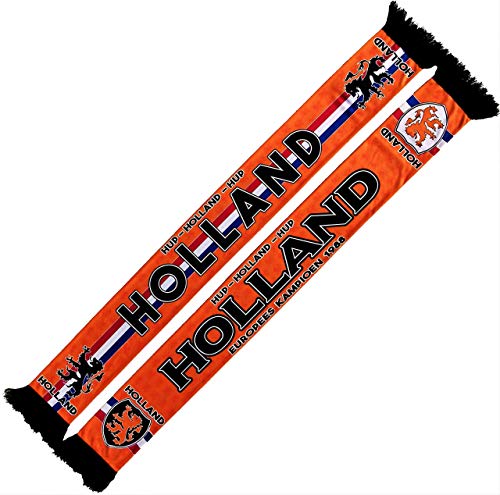 Holland Schal (Seidenschal/Sommerschal), für Europameisterschaft, Fußballschal, Kult-Schal, Souvenirschal