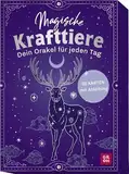 Magische Krafttiere - Dein Orakel für jeden Tag: 50 Karten mit Anleitung | Illustrierte Krafttierkarten in edler Box | Tipps & Impulse für achtsame Rituale im Alltag (Orakelkarten)