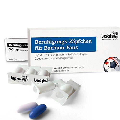 Geschenk männer ist jetzt BERUHIGUNGS-ZÄPFCHEN® für Bochum-Fanartikel Fans by Ligakakao.de