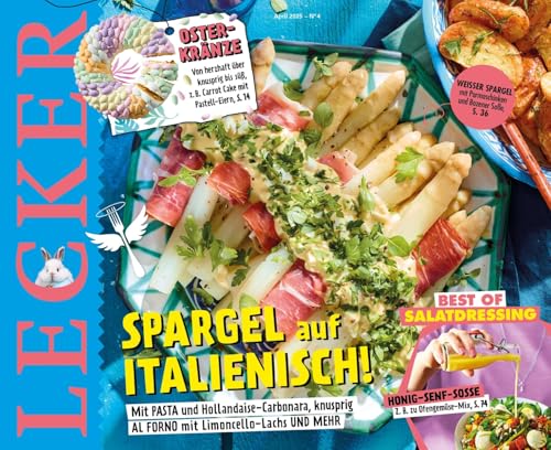 Lecker 4/2025 "Spargel auf italienisch!"