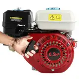 Benzinmotor 6,5 PS 4-Takt-Motor Thermobenzinmotor, Universalersatz 4-Takt-Benzinmotor 6,5 PS OHV-Benzinmotor Zugstart Kurbelwellendurchmesser 20 mm 3,6 l