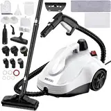 Dampfreiniger, Dampfreiniger für die Reinigung von Böden, Dampfreiniger mit 23 Zubehörteilen, 5 m langes Netzkabel für Ofen, Teppich, Sofa, Polsterung, Spielzeug, Glätten