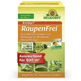 Neudorff Xentari RaupenFrei, bekämpft biologisch Buchsbaumzünsler und andere Schadraupen. Wirksames Spritzmittel zum Schutz vor Raupen an Buchsbaum, Hecke etc. 1x 25g, Braun