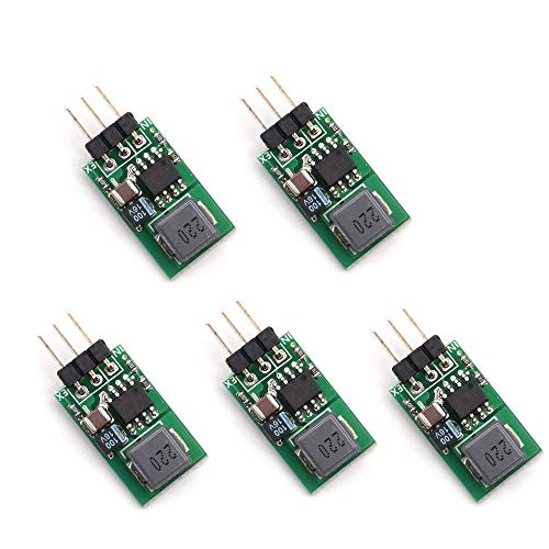 DollaTek 5Pcs 5V 1A Mini-Reglerblock mit DREI Anschlüssen anstelle des LM7805 5.5~32V-Eingangs