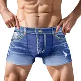 Herren Boxershorts Mesh Unterwäsche Männer Baumwolle Durchsichtige Erotisch Wäsche Transparente Sexy Gay Unterwäsche Atmungsaktiv Tangaslip Party Clubwear Netz Unterhose Normale Bundhöhe Herren Pants