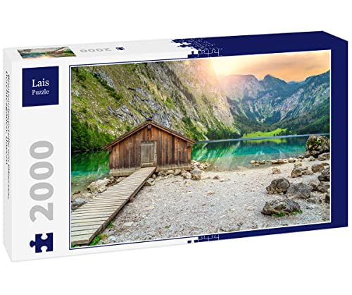 Lais Puzzle Bootsanlegestelle am Obersee, Berchtesgaden, Bayern 2000 Teile