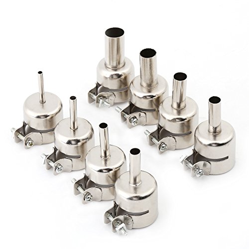 8 pcs Heißluftpistole Düsen Kits Für Heißluft Lötstation Reparatur Werkzeuge (3/4/5/6/7/8/10 / 12mm)