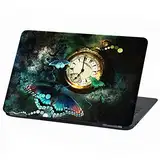 Laptop Folie Cover: Strange Klebefolie Notebook Aufkleber Schutzhülle selbstklebend Vinyl Skin Sticker (15 Zoll, LP34 Mystical Time)