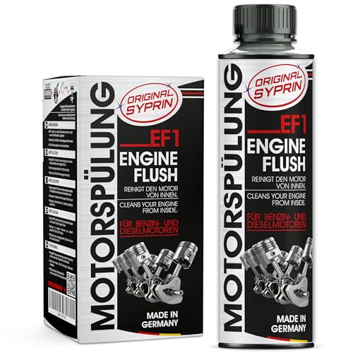 Original Syprin Motorspülung - Engine Flush Reiniger, Motor Innenreinigung und Spülung - Geeignet für Diesel und Benzin Motoren 1x