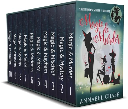 Starry Hollow Witches Box Set, Books 1-10: Paranormal Cozy Mysteries (English Edition)