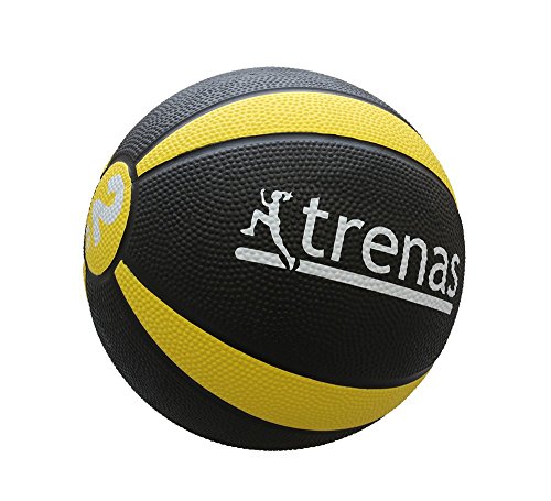 trenas Gummimedizinball PRO - Der professionelle Medizinball - 2 KG