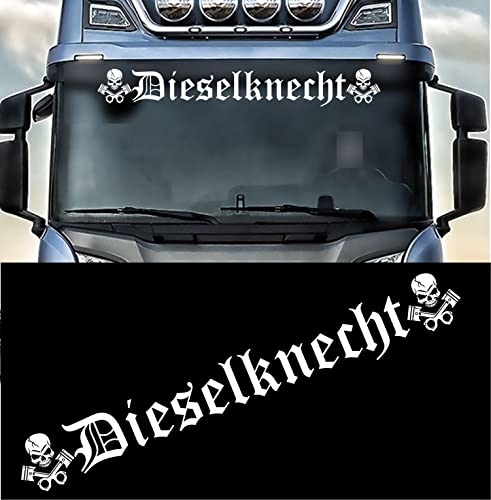 myrockshirt Dieselknecht Fernfahrer LKW Truck Trucker Berufskraftfahrer Diesel Knecht Aufkleber Sticker Autoaufkleber