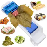 GmwyCzV Weinblätter Maschine, Gemüse Fleisch Roller, Sarmaroller Maschine, Fleisch Rollwerkzeug, Dolmer Roller Maschine, Grape Leaves Roller, für Versammlungen und Picknicks Anfänger Kinder