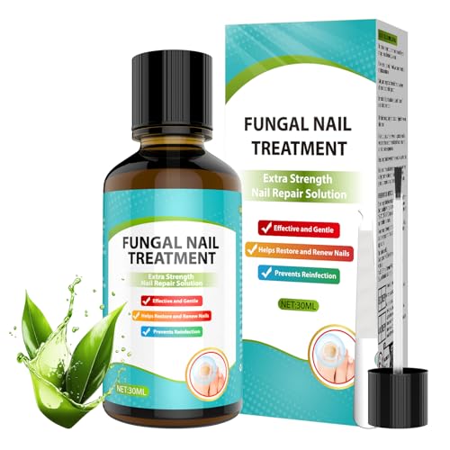 Nagelpilz Nagellack, Nagelpilz Behandlung Schnell Intensiv, Nagelpflege Nagelöl, Teebaumöl Nagelpilz, Repariert Beschädigte/Verfärbte Nägel, Geeignet für Fingernägel/Zehennägel, 30ml