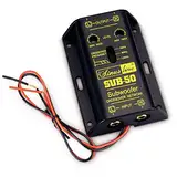 Sinuslive SUB-50 aktive Subwooferweiche, 13323, Black