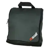 Mivall Waschcenter Waschtasche Kulturtasche Toiletbag Tasche zum aufhängen mit Spiegel Bag (grün)