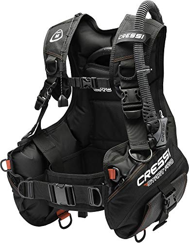 Cressi B.C.'D Start Pro - Jacket zum Tauchen, Einfach, Robust und Effektiv, Schwarz, Unisex