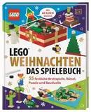 LEGO® Weihnachten Das Spielebuch: 55 festliche Brettspiele, Rätsel, Puzzle, Bauduelle – inkl. 60 weihnachtliche LEGO® Steine. Für Kinder ab 6 Jahren