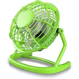 CSL - USB Ventilator - Tischventilator Fan Lüfter - optimal für den Schreibtisch inkl. An Aus-Schalter - PC MAC Notebook - in grün