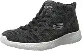 Skechers Sport Burst Fashion Damen Sneaker, Schwarz (schwarz/weiß), 36.5 EU