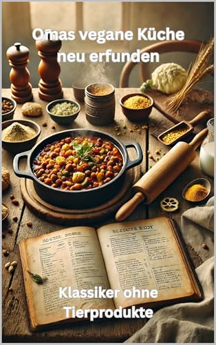 Omas vegane Küche neu erfunden: Klassiker ohne Tierprodukte – cholesterinfrei und verdauungsfreundlich