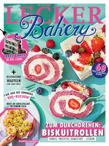 Lecker Spezial 2/2024 "Zum Durchdrehen: Biskuitrollen"