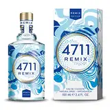 4711® Remix Cologne Limette - Sparkling Island I Eau de Cologne - fruchtig - spritzig - sommerlich - die fruchtig-frische Limitte neu im prickelnden Mix! I 100ml Natural Spray Vaporisateur