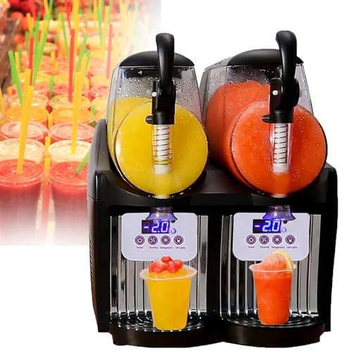 XNYXLPP Slushy Maker, Kaltgetränkemaschine, 5-l-Tank-Margarita-Maker, 10 Minuten erste Formzeit, für den Laden, den Slush-Truck, die Bar