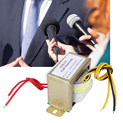 Dual AC 12V 30W Leistungstransformator, Transformator aus Reinem Kupfer, Hohe Umwandlungseffizienz, Stabile Ausgangsspannung, Lange Lebensdauer, für 2.1-Kanal-Verstärkerplatine,
