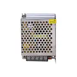 DC 12V 5A Universal Reguliertes Switching -Netzteilspannungsstabilität Ideal für Haushaltsgeräte Metall Silber