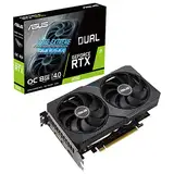 ASUS GeForce Dual RTX 3050 8GB OC Edition Gaming Grafikkarte (NVIDIA Ampere, GDDR6 Speicher, PCIe 4.0, 1x HDMI 2.1, 3X DisplayPort 1.4a, DUAL-RTX3050-O8G) 3304807664, Schwarz