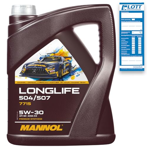 MANNOL 7715 Longlife 504/507 5W-30 5 L