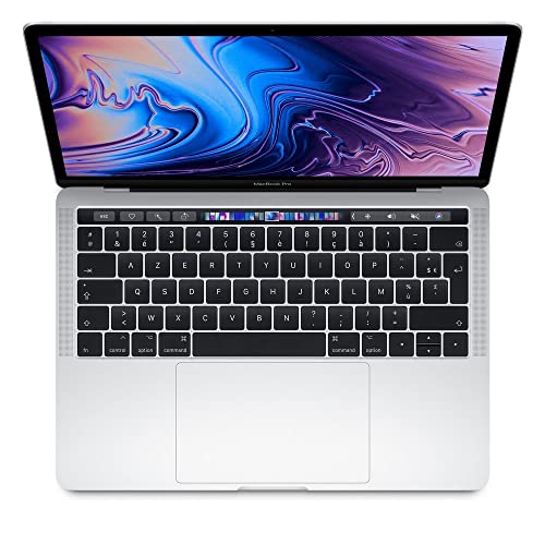 2019 Apple MacBook Pro mit 1,4 GHz Intel Core i5 (13 inch, 8 GB RAM, 256 GB SSD) (QWERTZ Deutsch) Silber (Generalüberholt)