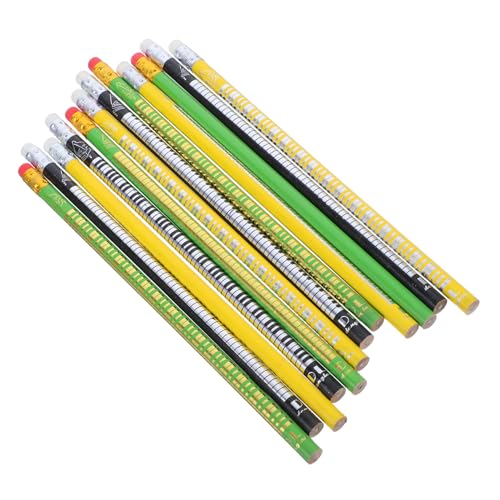 COMNESTBI 12 Stück Klaviermusterstift Bleistifte Musikzubehör Ästhetisches Schulmaterial Musikpreise Musikunterricht Bleistift Zum Thema Musik Musiknoten Stift Musik-anhänger-bleistift Holz