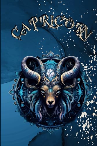 CAPRICORN: Unleash Your Creativity: A Blank Canvas for Ideas, Notes, and Sketches, Pockets Blank Notebook