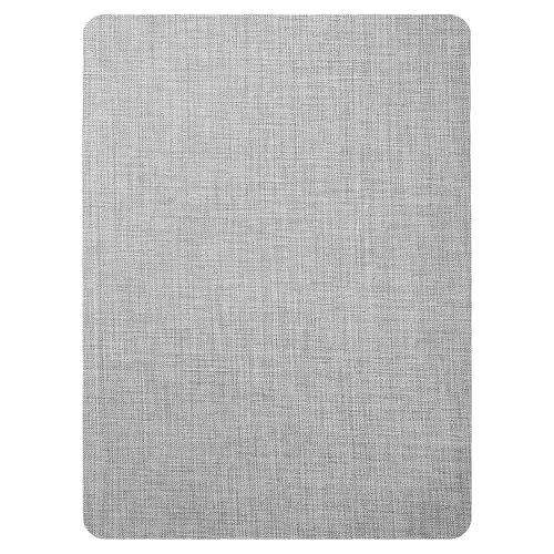 Flicken selbstklebend Stoff, Leinenstoff Reparatur Patches, Stoff Reparatur Patches, Klebeflicken für Textilien, Leinenflicken (20 x 28 cm) für Sofas, Autositze, Vorhänge und mehr, Grau