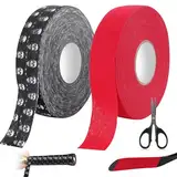 BSTDAYEVER Schläger Tape Eishockey Tape 2 Rollen Hockeyschläger Tape 2,5 cm×25 m Rutschfestigkeit Feldhockey Griff Tape Saugfähigkeit für Hockeyschläger Tennisschläger Badmintonschläger Golfmast