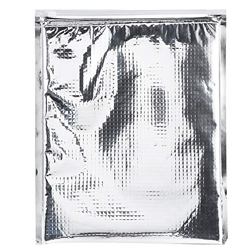 Isolierte Sandwich Tüten zur Aufbewahrung von Lebensmitteln von Verderbungen, halten Sie Ihre Snacks und Mittagessen kühl und frisch, Aluminiumfolie (5 Stück/Set)