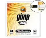 GIMP Bildbearbeitungsprogramm 2025 Kompatibel mit Adobe Photoshop Elements CC CS6 CS5 15 Professionelle Bildbearbeitungssoftware auf USB für Windows 11, 10, 8, 7, Vista, XP PC & Mac - Abonnementfrei