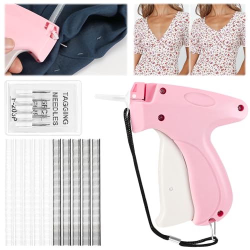 Farerkass Stitchy Quick Clothing Fixer Stitch Gun Stitchy FixiergeräT Kleidung Schnelles FixiergeräT FüR Kleidung Schnelles KleidungsfixiergeräT Mit 5 Nadeln 1000 Plastiknadel