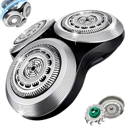 Kompletter Ersatzrasierkopf für Philips Series 9000, Sh90 Ersatzscherkopf FüR Rasierer Serie 9000, SH90 Scherkopf Kompatibel mit Series 9000, Serie 9000 S9911 S9731 S9711 S9511 S9111 S9031 S9988