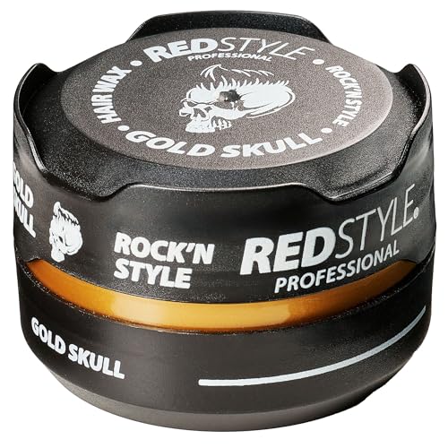 Redstyle Professional Haarwachs für Männer - Starker Halt & Mattes Finish - Haarwax für alle Haartypen - Professionelles Hairstyling - Gold