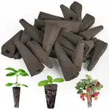 Leikurvo 50 Stücke Ersatz-Zuchtschwämme, Samen-Starter-Hülsen Wurzelwachstum Schwämme Ersatz Wurzel Wachstum Schwamm Stecker Für Hydroponic System Kompatibel Indoor Garden Kit