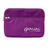 Gemini 373398 Plattenaufbewahrungstasche 15,2 x 22,6 cm Lila-Purple, Polyurethan (PU), 6-Inch x 8.9-Inch